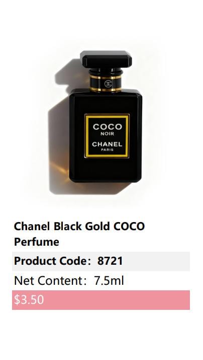 Chanel Black gold coco