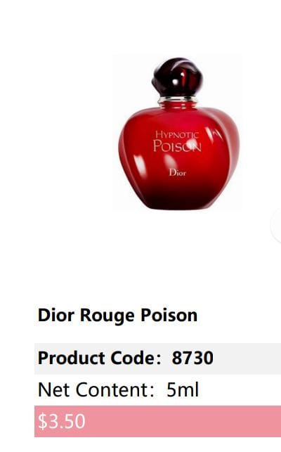 Dior Red Poison