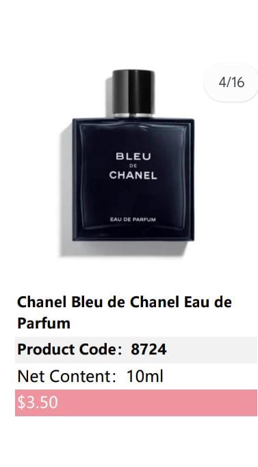 Chanel Bleu